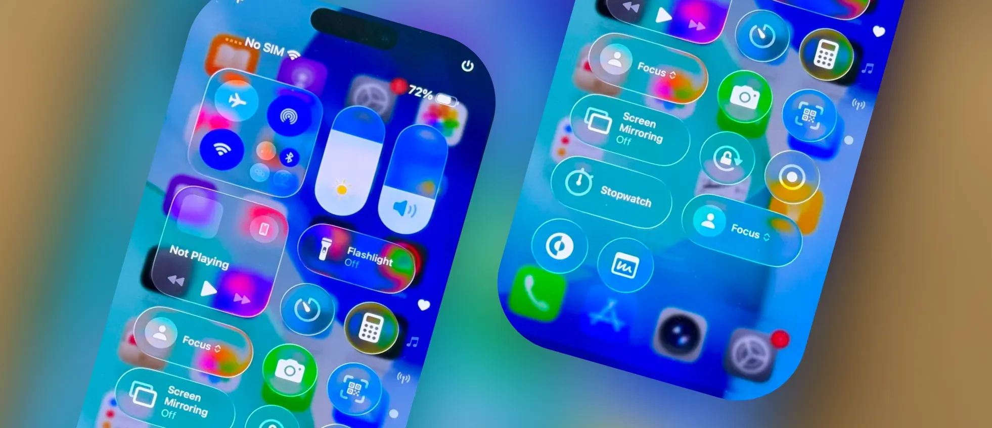 iOS 26 on Table